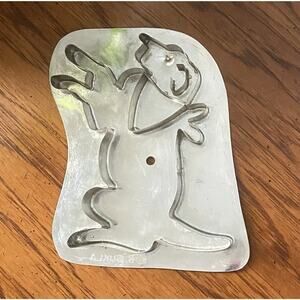 B Cukla Hammer Song Tin Cookie Cutter Labrador Lab Dog with Bandana